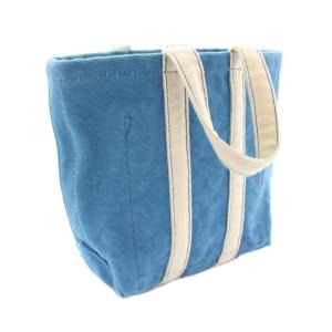 45rpm 2号帆布のトートバッグ ハンドバッグ 葉山ブルー キャンバス 水色 ライトブルー /YT