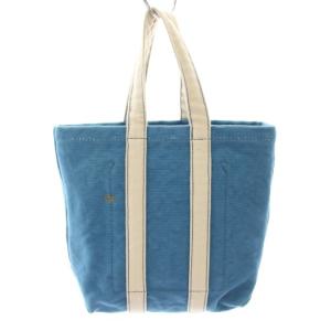 45rpm 2号帆布のトートバッグ ハンドバッグ 葉山ブルー キャンバス 水色 ライトブルー /YT