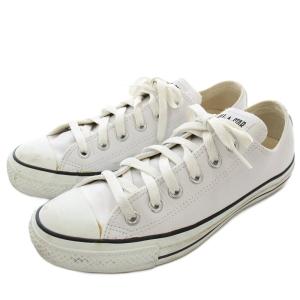 LEATHER ALL STAR OX 1B905 オールスター スニーカー US6 白 ホワイト /G