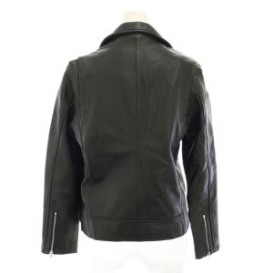 BEAUTY&YOUTH UNITED ARROWS シープレザーダブルライダース ジャケット アウター ラムレザー M 黒 ブラック 1625-199-4085