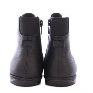 CAMPER RIGHT NINA ライトニナ ハイカットシューズ ショートブーツ スクエアトゥ レザー 36 黒 ブラック