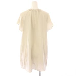 theory luxe 24AW FLOW DEONE AZURY セットアップ ブラウス カットソー 半袖 ワイドパンツ イージー