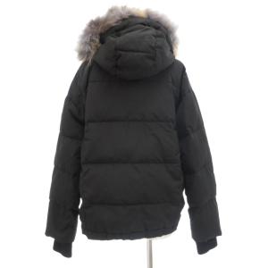 eimy istoire ダウンジャケット M 黒 ブラック ファー フード ショート丈 /AE