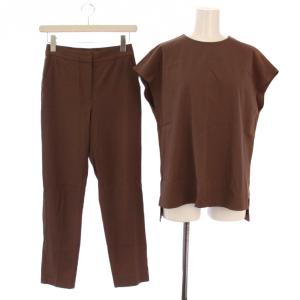 24AW NEWAN LUCKA CAROL2 セットアップ 上下 カットソー 半袖 パンツ ジップフライ