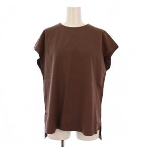 theory luxe 24AW NEWAN LUCKA CAROL2 セットアップ 上下 カットソー 半袖 パンツ ジップフライ