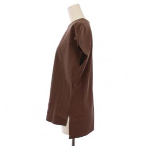 theory luxe 24AW NEWAN LUCKA CAROL2 セットアップ 上下 カットソー 半袖 パンツ ジップフライ
