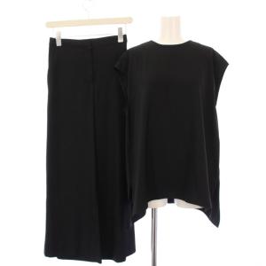 23SS RINKA CANYON TONA セットアップ ノースリーブカットソー ワイドパンツ 38