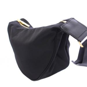 VIOLA d'ORO ボディバッグ ショルダーバッグ ナイロン 黒 ブラック /BB