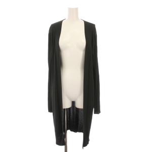 22SS CHIARO FIORE カーディガン ニット ロング 羽織り 長袖 38 チャコールグレー