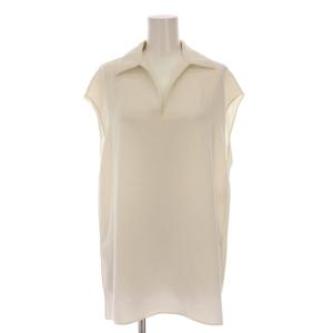 23SS MARVINE JARINE プルオーバー シャツ ブラウス ノースリーブ 38 アイボリー