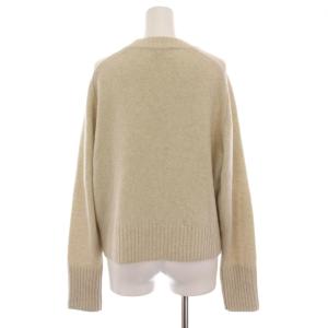 UNITED ARROWS クルーネックニットセーター 長袖 アイボリー ベージュ 1513-105-4067 /YM