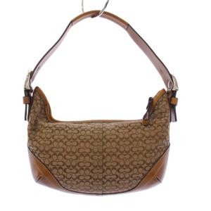 ミニシグネチャー ハンドバッグ ブラウン 6351 /KH