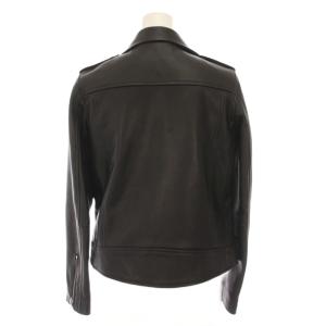 UNITED ARROWS レザー ライダースジャケット 革ジャン アウター 38 黒 1525-136-2807 /YM