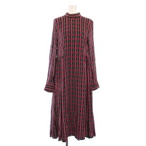 Printed Georgette Midi Dress プリントジョーゼットミディワンピース フレア