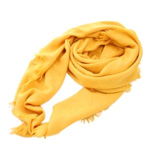 ショール モノグラム イエロー