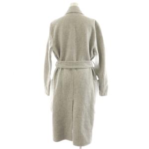 Acne Studios チェスターコート ロング丈 ウール リボン付き アウター 34 グレー A90015 /AN20