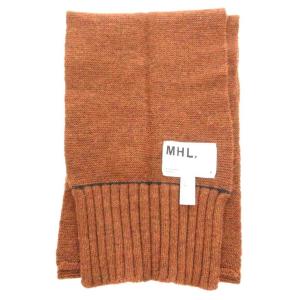 MARGARET HOWELL マフラー ストール ウール F 茶 ブラウン /GV