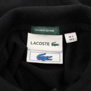 LACOSTE SS Polo Shirt ショートスリーブポロシャツ 半袖 レギュラーカラー ハーフボタン 鹿の子 ワンポイント