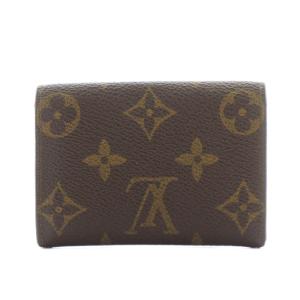 LOUIS VUITTON ポルトモネ プラ モノグラム 小銭入れ コインケース 茶 ブラウン M61930 /AN21 D OH