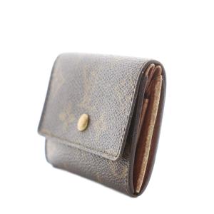 LOUIS VUITTON ポルトモネ プラ モノグラム 小銭入れ コインケース 茶 ブラウン M61930 /AN21 D OH