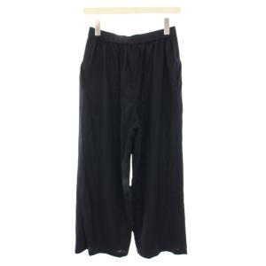 MUSE de Deuxieme Classe 24AW スプール SPWOOL ワイドパンツ イージーパンツ 36 紺 ネイビー 24030500204030