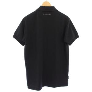 MAMMUT MATRIX Polo Shirt ポロシャツ 半袖 ワッペン S 黒 1017-00402 /TK