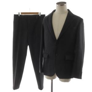 セットアップ スーツ テーラードジャケット テーパードパンツ スラックス M グレー 07-15JE04A