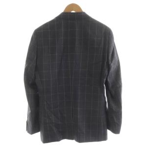COMME CA MEN COMMECAMEN セットアップ スーツ ウィンドウペーン ジャケット スラックス チェック柄 M グレー 07-03GR06