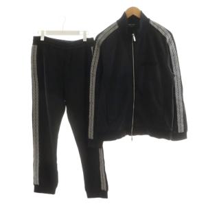 セットアップ トラックジャケット ジョガーパンツ ロゴ 48 黒 ブラック 3GSB70 SJRZZ /AN42