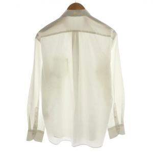 45R シャツ 長袖 コットン 4 白 ホワイト 4073048 /AN12