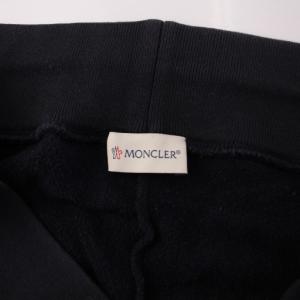 MONCLER PANTALONE スウェットジョガーパンツ イージー L 紺 C20918702600 /KH