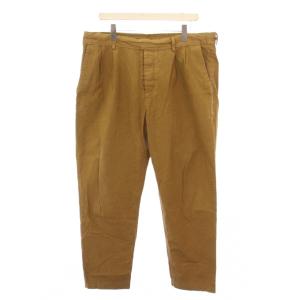 CONFECT テーパードパンツ スラックス タック 無地 ワンカラー 4 ベージュ /BB