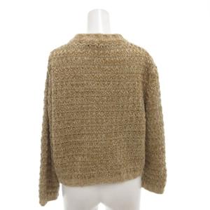 Max Mara Studio MaxMaraStudio カーディガン ニット 長袖 M 茶 ブラウン /AE