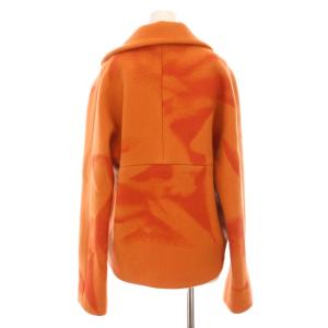 BOTTEGA VENETA ショートコート ダブル オレンジ 386053