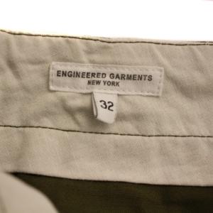 Engineered Garments ショートパンツ ジップフライ 32 カーキ /BM