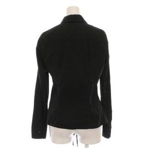 MARITHE FRANCOIS GIRBAUD シャツ ブラウス 長袖 M 黒 F7-5326 /YM
