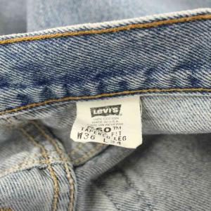 Levi's 90s ヴィンテージ 560 ルーズフィット テーパード レッグ デニムパンツ USED加工