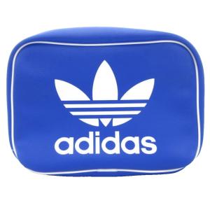 タグ付き アディカラー コスメティックバッグ ポーチ ロゴ 青 ブルー /AE