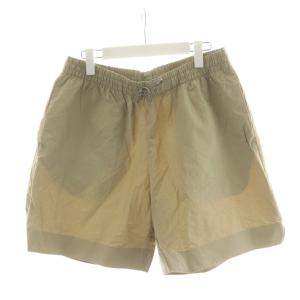ポーズ PAUSE NYLON SLIT SHORTS ショートパンツ ハーフパンツ イージーパンツ ロゴ