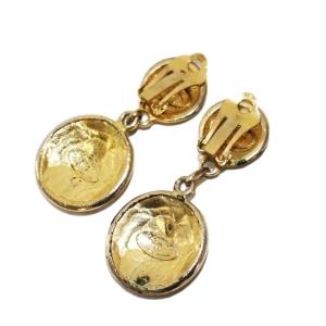 CHANEL イヤリング ココマーク クリップ式 ゴールドカラー