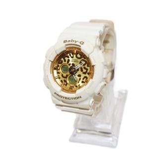 Baby-G Leopard Series 腕時計 クオーツ 白 BA-120LP /KH