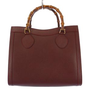 バンブー ダイアナ ハンドバッグ ボルドー 002 1186 0260