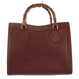 GUCCI バンブー ダイアナ ハンドバッグ ボルドー 002 1186 0260