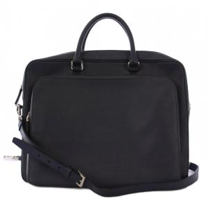 ビジネスバッグ 2WAY レザー ネイビー