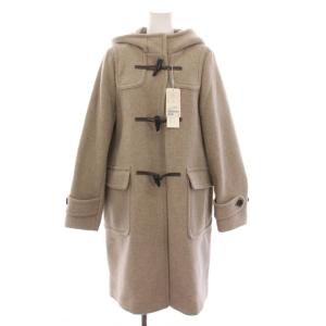 25AW ロング ダッフルコート アウター 38 ナチュラル グレージュ 3625-199-2053 /YM