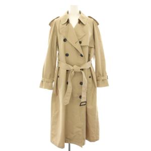 バイ ザ ライン by the line ロングオーバーサイストレンチコート アウター ベルト タグ付き