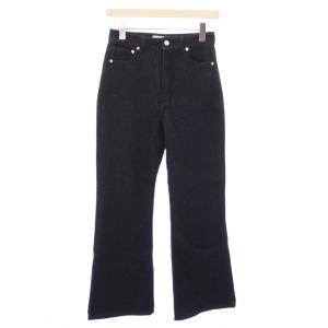 25SS ブーツカットデニムパンツ フレア ジーンズ ジップフライ 刺繍 1 インディゴ SWFP251094