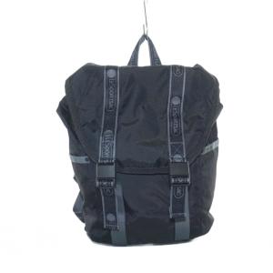 リュックサック デイバッグ ナイロン 黒 ブラック /AS OS