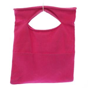 ISSEY MIYAKE トートバッグ ハンドバッグ スクエア ワンカラー ピンク /BB