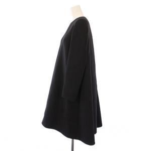 VALENTINO ワンピース ウール シルク 38 ブラック SB0VAP361CF